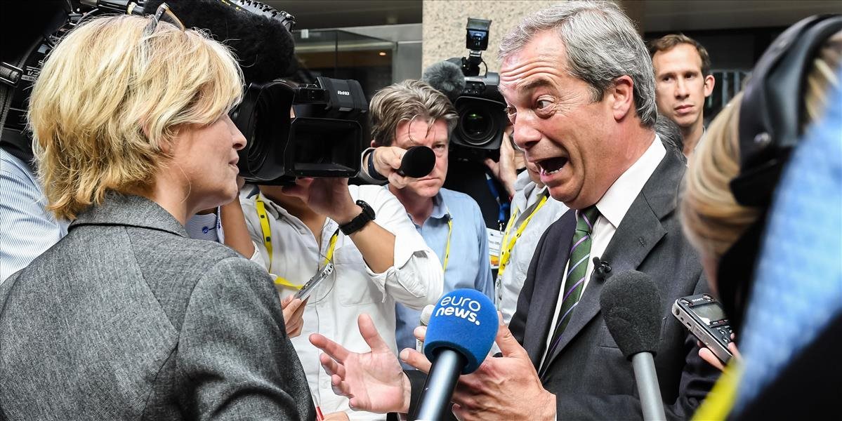Nigel Farage si vie predstaviť príspevky do rozpočtu EÚ