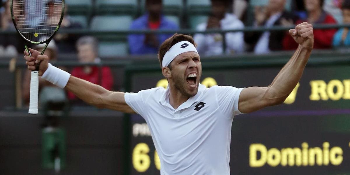 Wimbledon: Veselý postúpil do 3. kola dvojhry