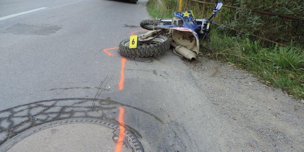 Neťastie v Salke: Pri dopravnej nehode zahynul 34-ročný motorkár