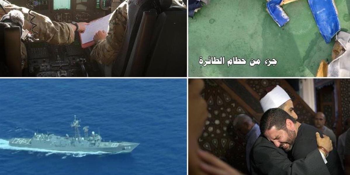Loď vyzdvihla všetky ľudské pozostatky z miesta havárie lietadla EgyptAir