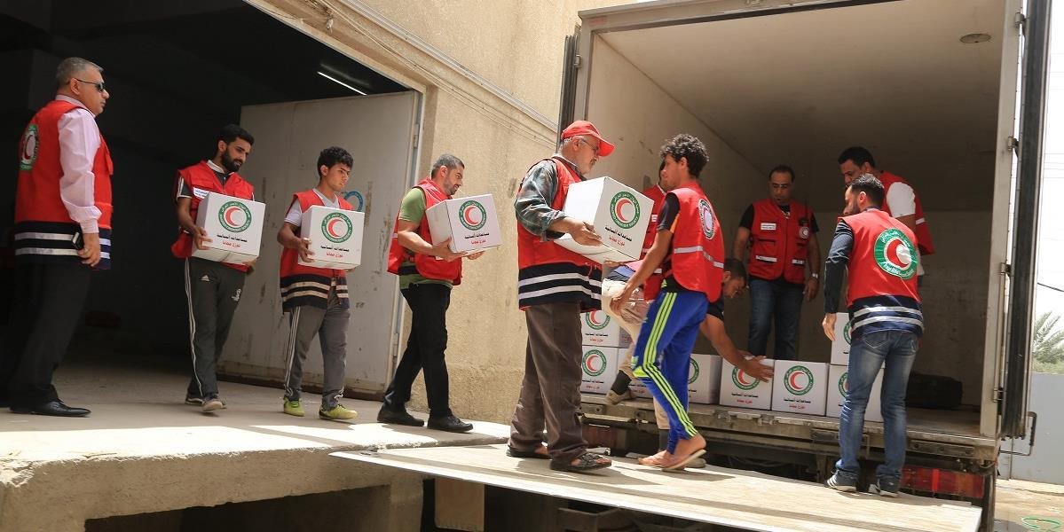 Turecké kamióny začali rozvážať prvé zásielky humanitárnej pomoci