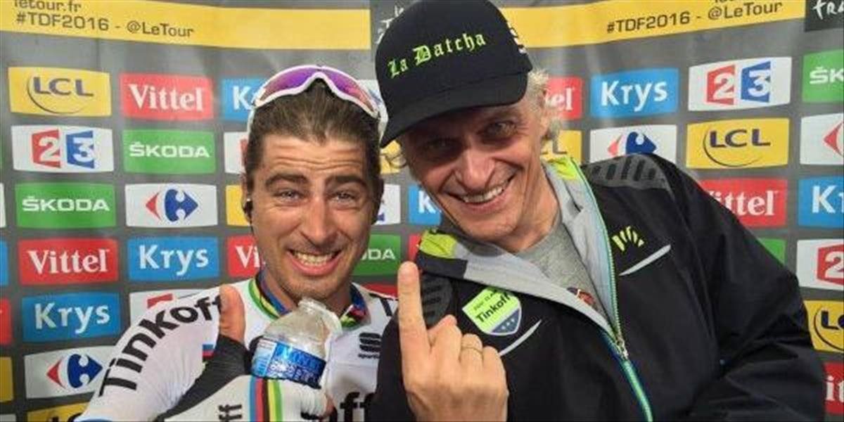 Tiňkov: Ak Sagan vyhrá ešte dve etapy, ostanem