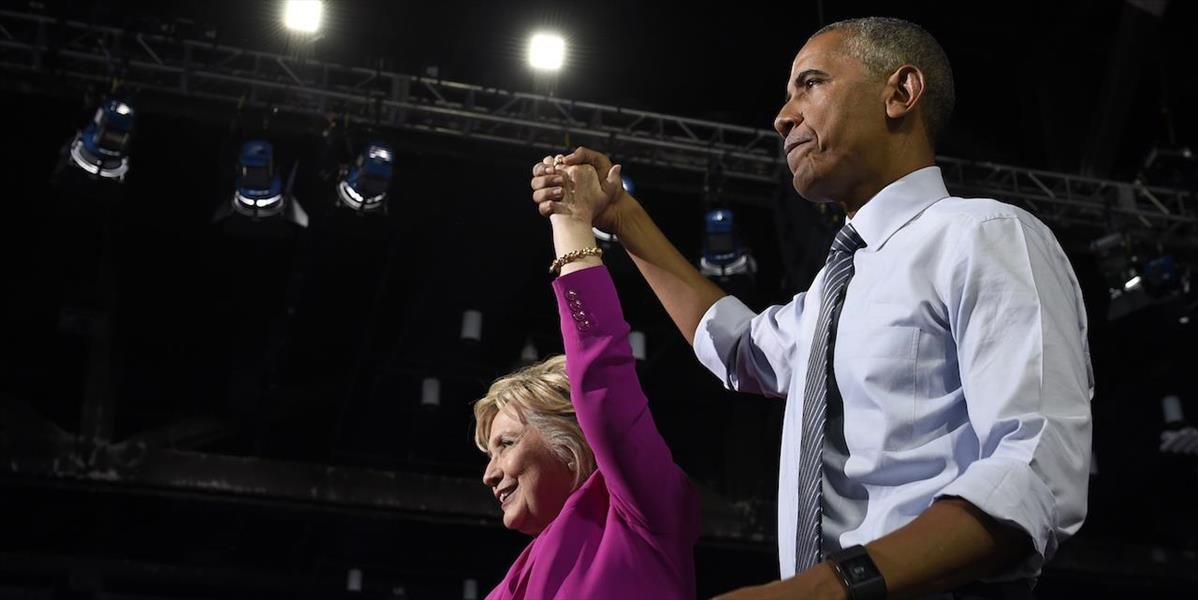 Obama podporil Clintonovú osobnou účasťou na jej predvolebnej akcii