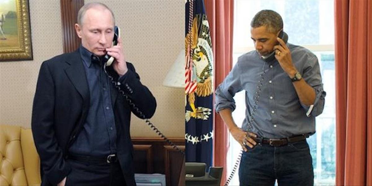 Putin telefonoval s Obamom, hovorili aj o Sýrii a Ukrajine