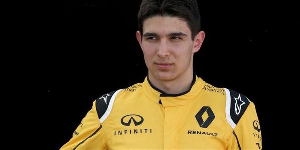 F1: Renault dá šancu v I. tréningu Oconovi