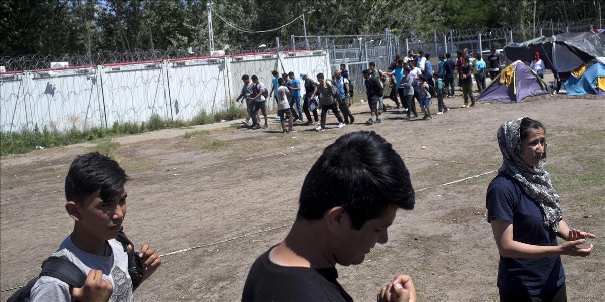 OSN je znepokojená situáciou migrantov na srbsko-maďarskej štátnej hranici