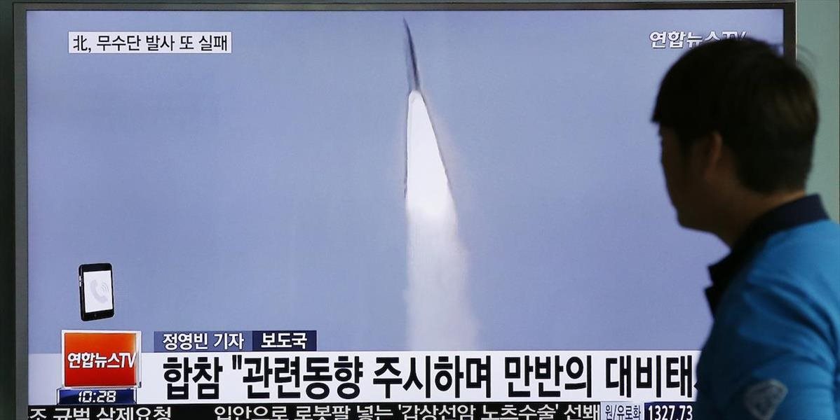 Severná Kórea odpálila z ponorky balistickú raketu
