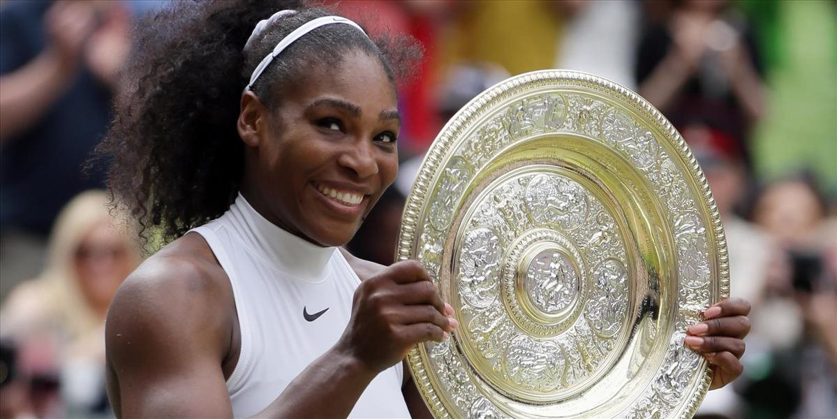 Wimbledon: Serena vo finále zdolala Kerberovú, má 22. veľký titul