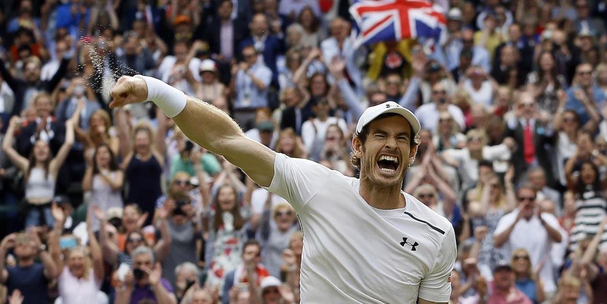Wimbledon: Murray má tretí grandslamový titul