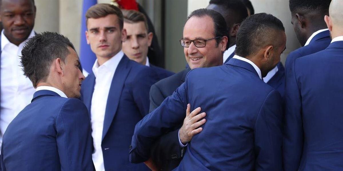 Francúzsky prezident Hollande prijal vicemajstrov Európy