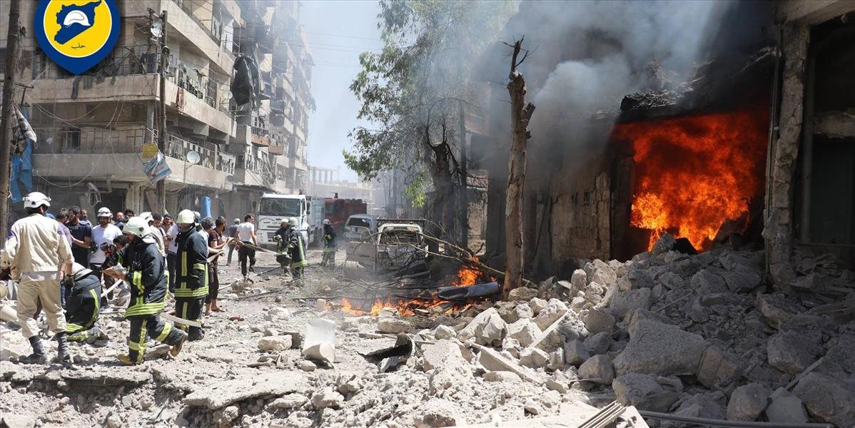 Sýrski povstalci spustili útok na vládnymi silami ovládané štvrte mesta Aleppo