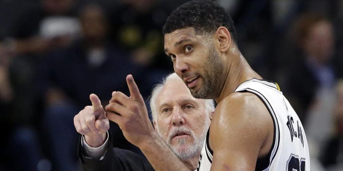 NBA: Kouč Popovich pozná Duncanove kvality: Je nenahraditeľný