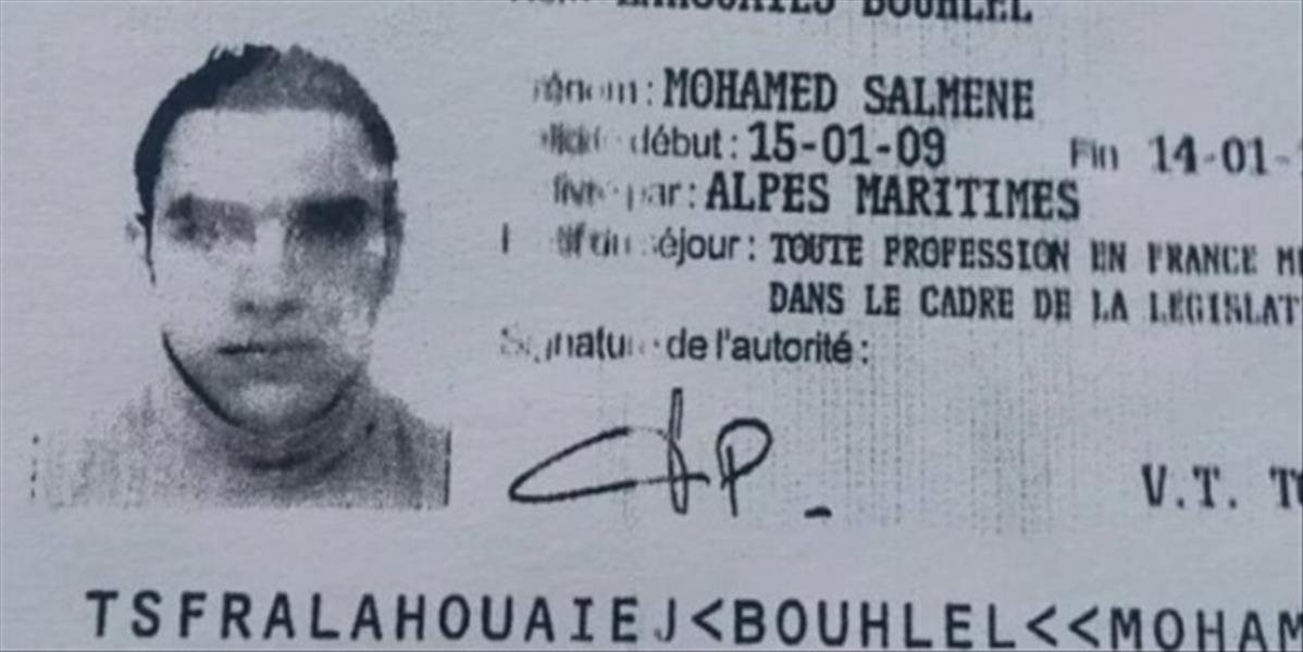 FOTO Útočník z Nice mal 31 rokov a francúzsko-tuniské občianstvo