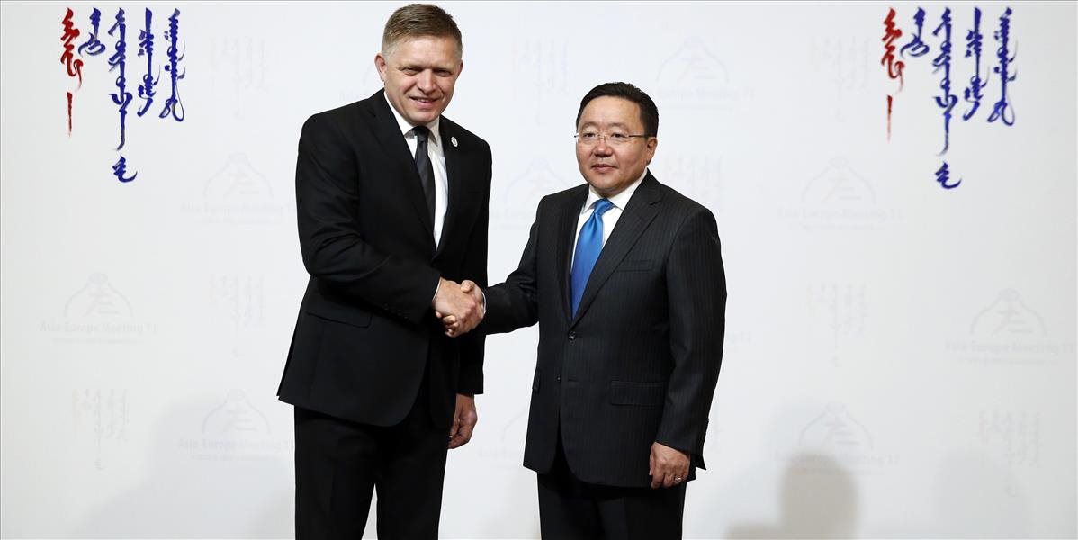 Fico: Mongolsko je perspektívna krajina, obchodné vzťahy by sa mali prehĺbiť