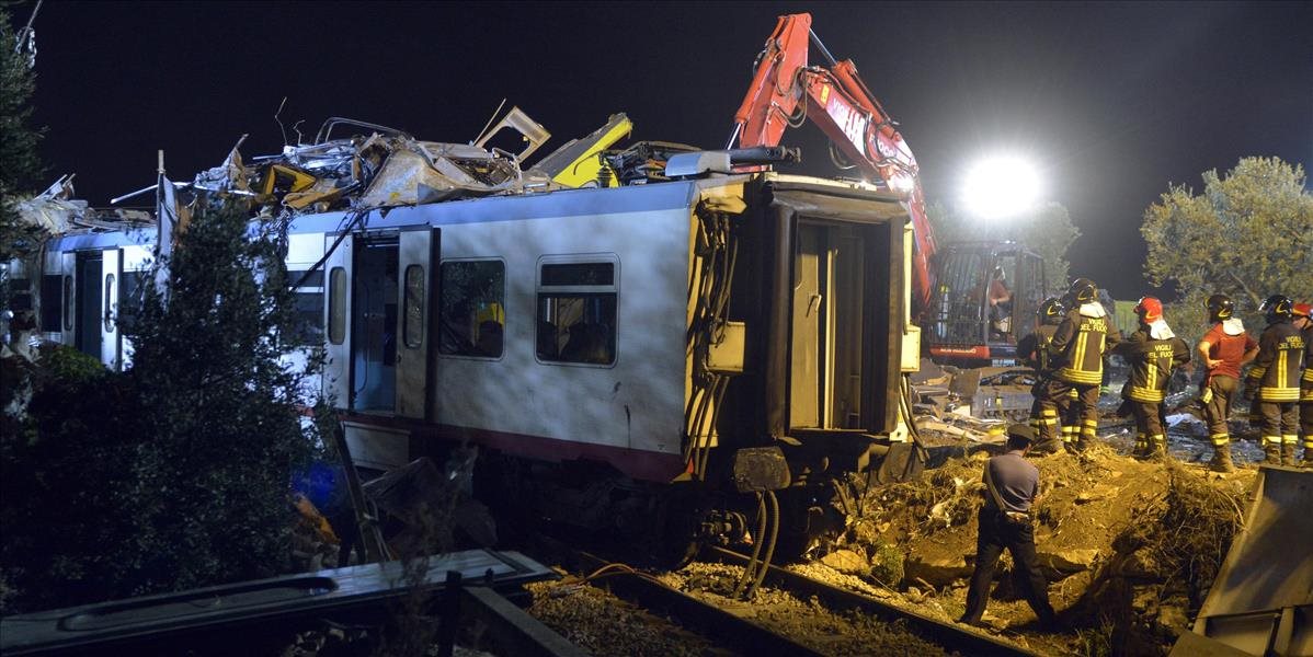 Po zrážke vlakov zostáva v talianských nemocniciach množstvo zranených