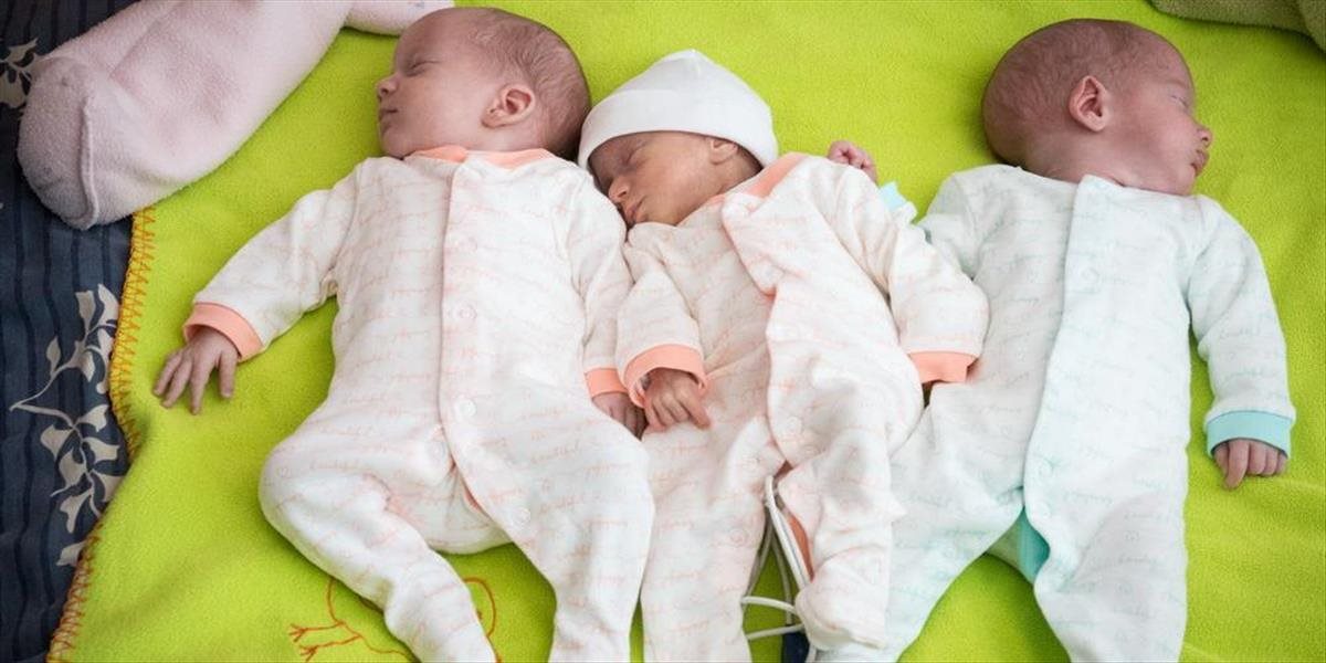 FOTO V Bratislave sa narodili trojčatá po spontánnom počatí, podľa lekárov je to zriedkavé