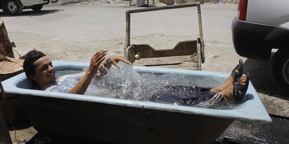 Irak trápia extrémne horúčavy, na juhu krajiny namerali 53 stupňov