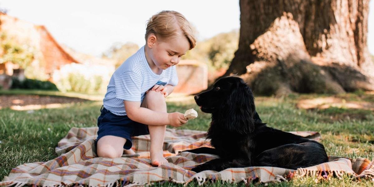 FOTO William a Kate zverejnili nové snímky trojročného princa Georgea