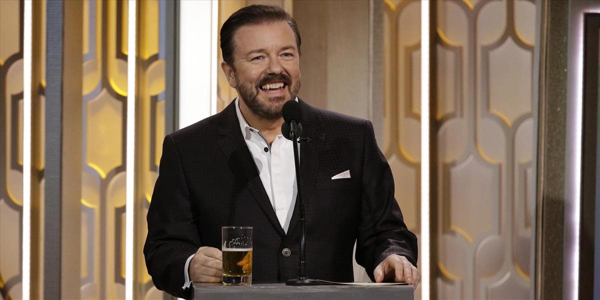Ricky Gervais dostane Britannia Award za prínos komédii