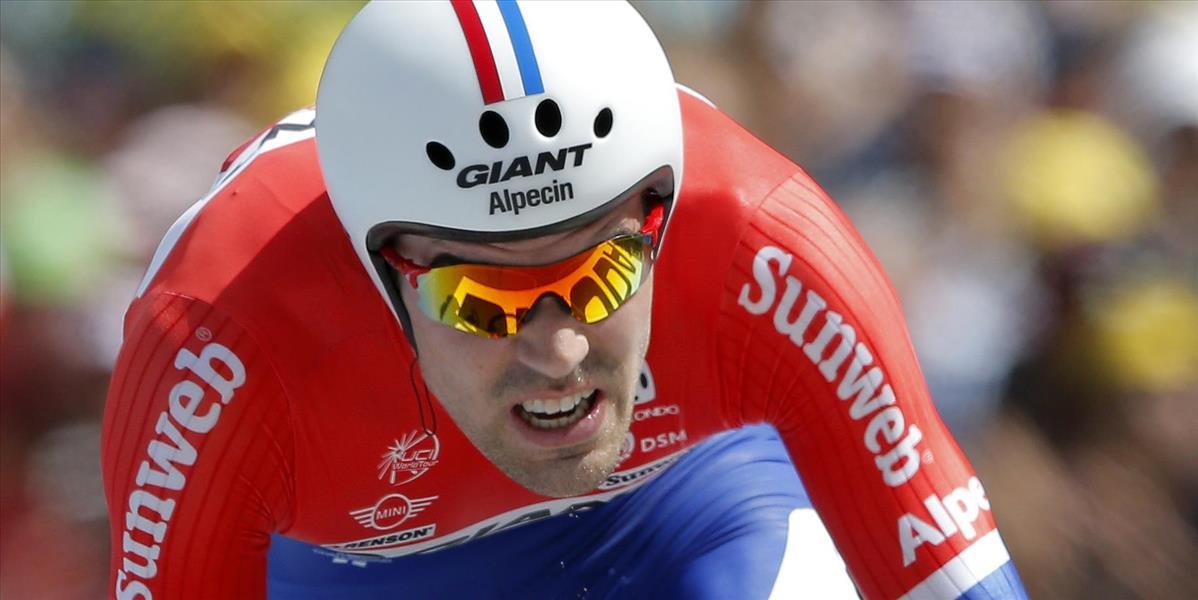 Tour de France: Tom Dumoulin pri páde utrpel zranenia, odstúpil
