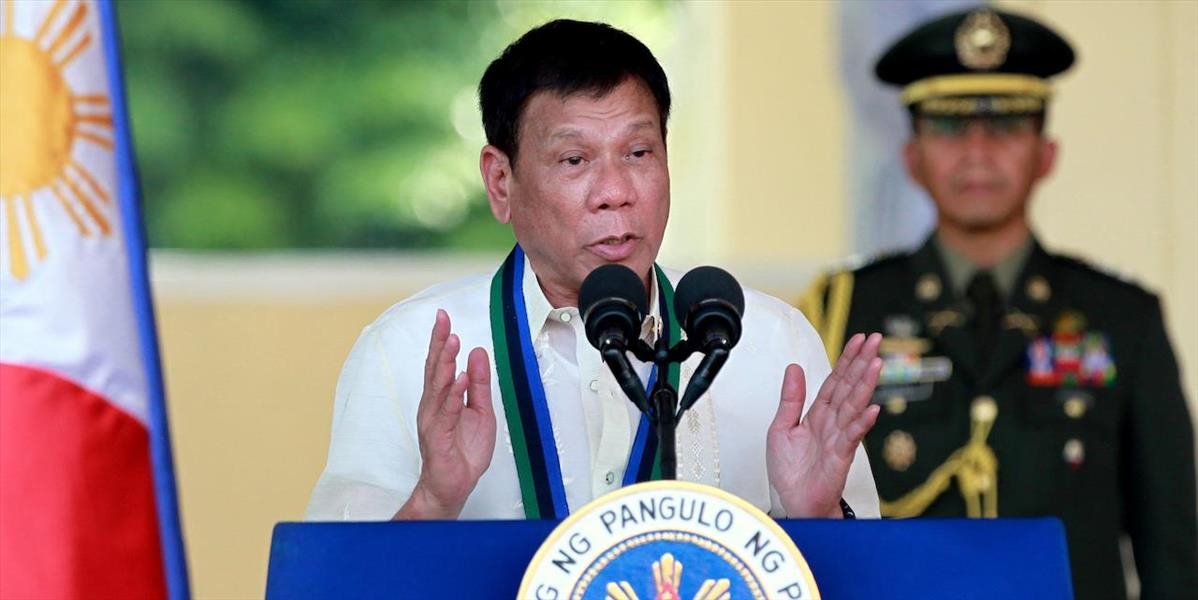 Filipínsky prezident vyhlásil jednostranné prímerie