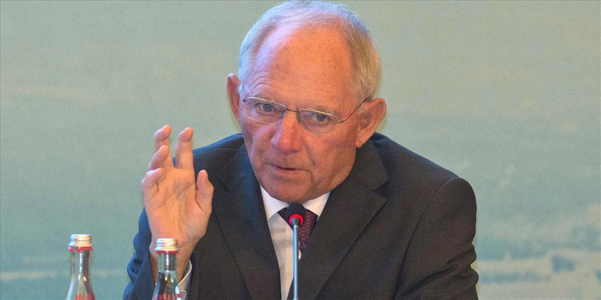 Schäuble chce presadiť diskusiu o dani z finančných transakcií aj na G20