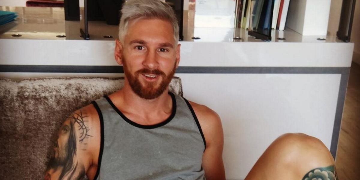 Messi prekvapil novým účesom á la Aaron Ramsey