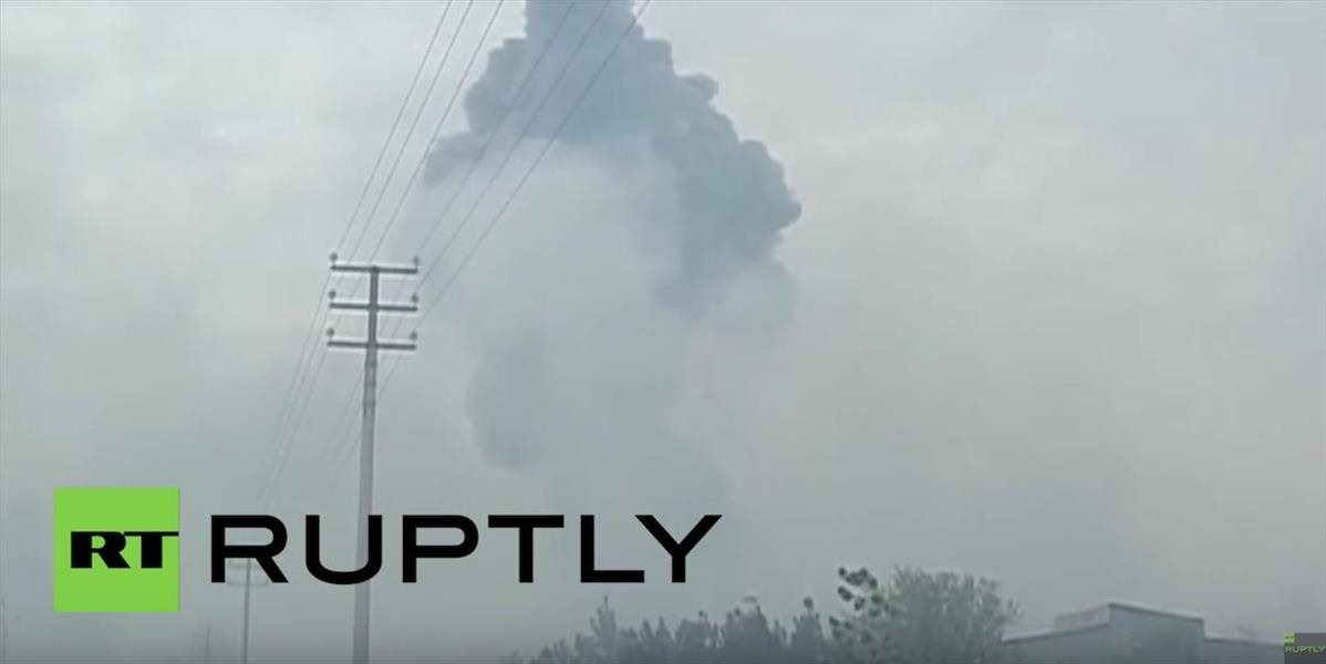 VIDEO Explózia v muničnej továrni v Azerbajdžane: Po výbuchu hlásia dve obete