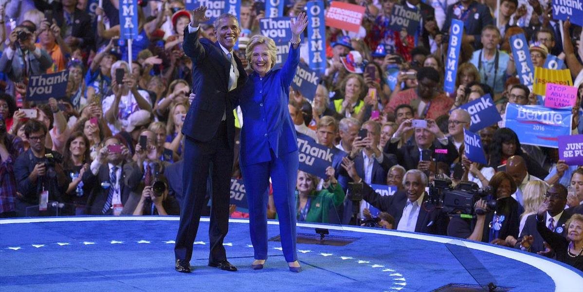 Na zjazde demokratov podporil prezidentskú kandidatúru Clintonovej aj Obama