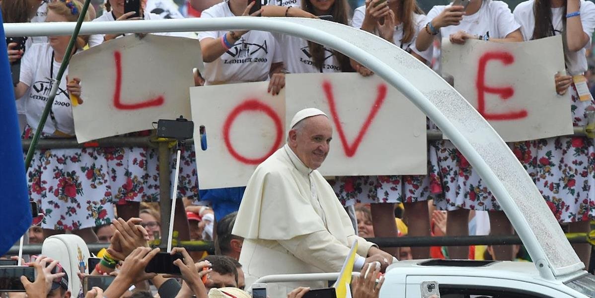 Pápež sa v Krakove stretol s účastníkmi Svetových dní mládeže