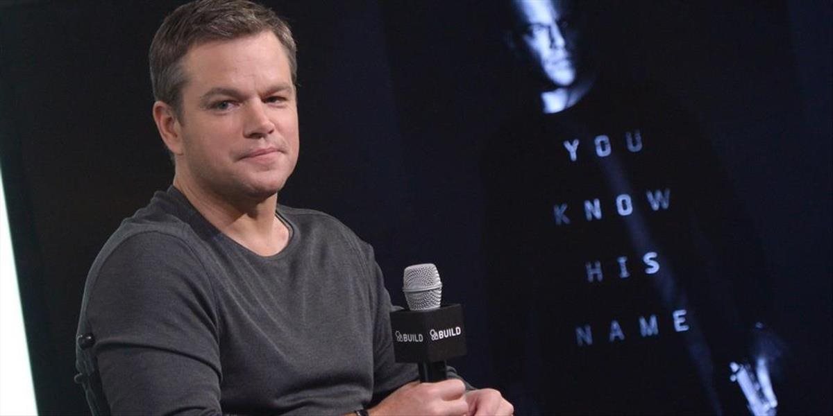 Matt Damon si chce dať ročnú prestávku od herectva