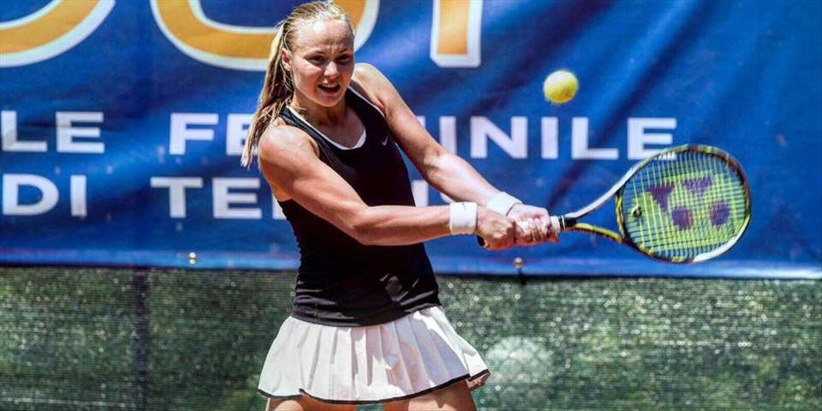WTA Praha: Kvalifikantka Šramková už do semifinále dvojhry