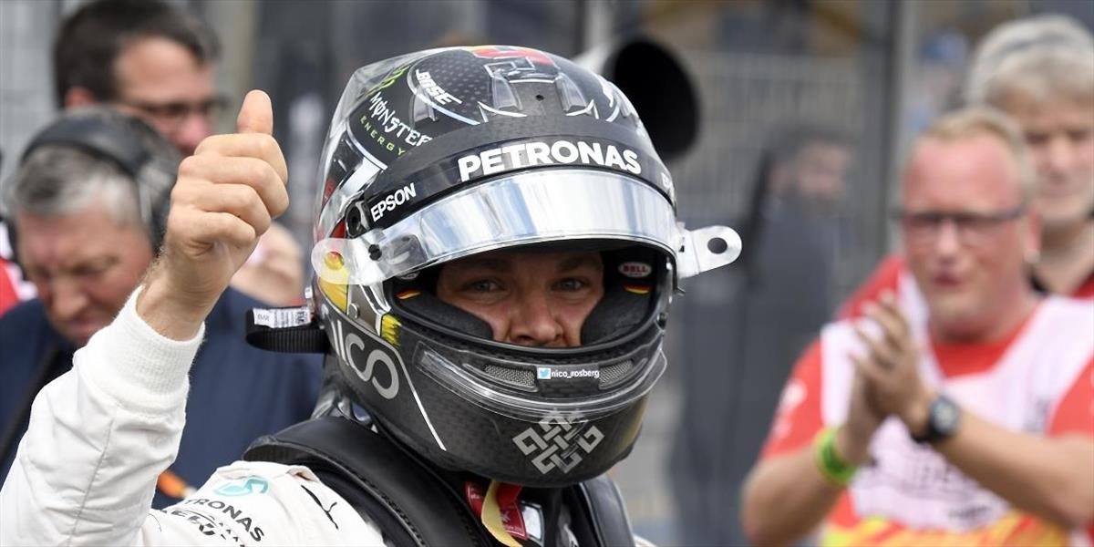 VC Nemecka: Rosberg sa stal víťazom kvalifikácie