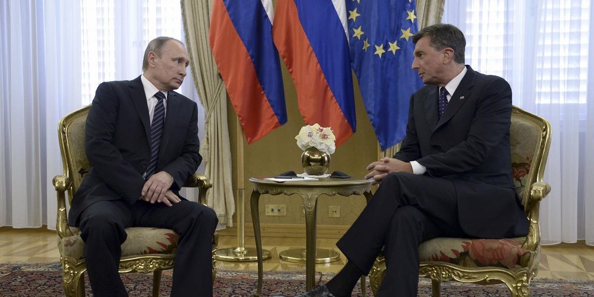 Putin a Pahor chcú posilniť spoluprácu medzi Ruskom a Slovinskom