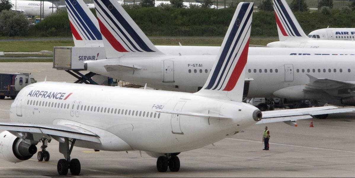 Spoločnosť Air France na štrajku stratila 90 mil. eur