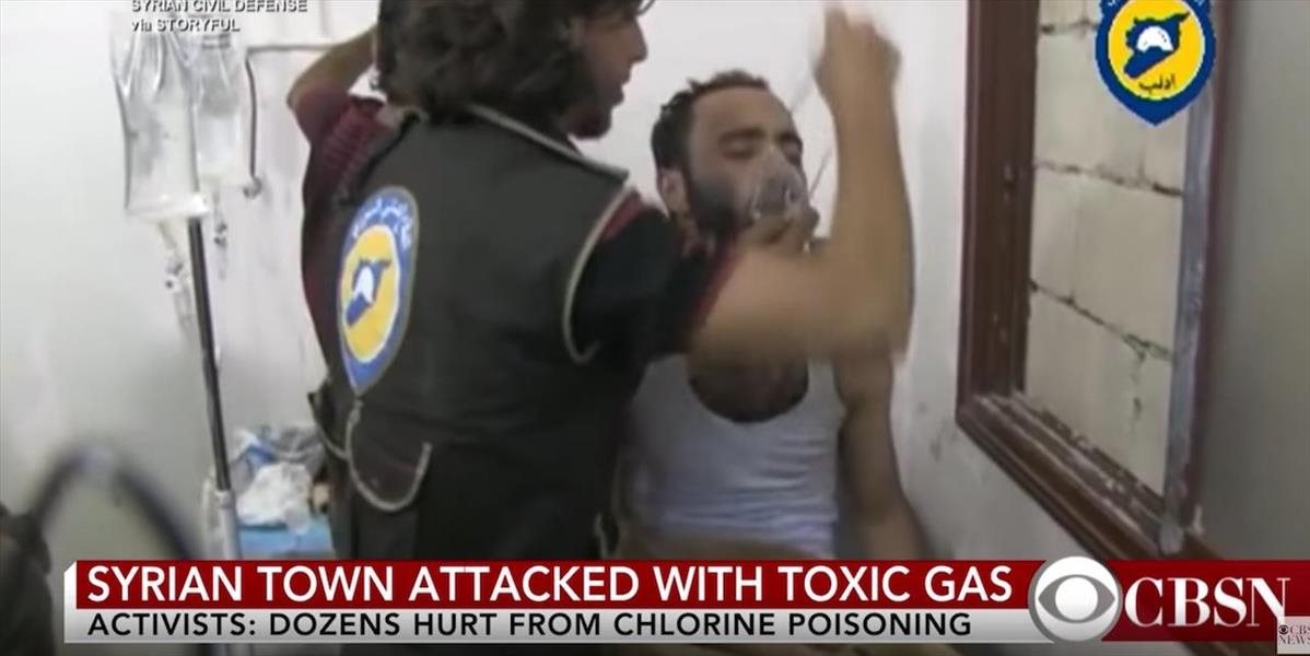 VIDEO Útok na sýrske mesto: Na civilistov zhodili dva sudy s jedovatým chlórom!