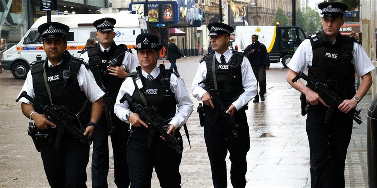 Londýnsku políciu posilní 600 ozbrojených príslušníkov