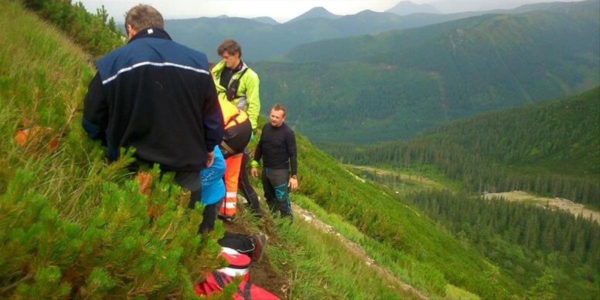 Horskí záchranári pomáhali malému Poliakovi, ktorý si zranil hlavu