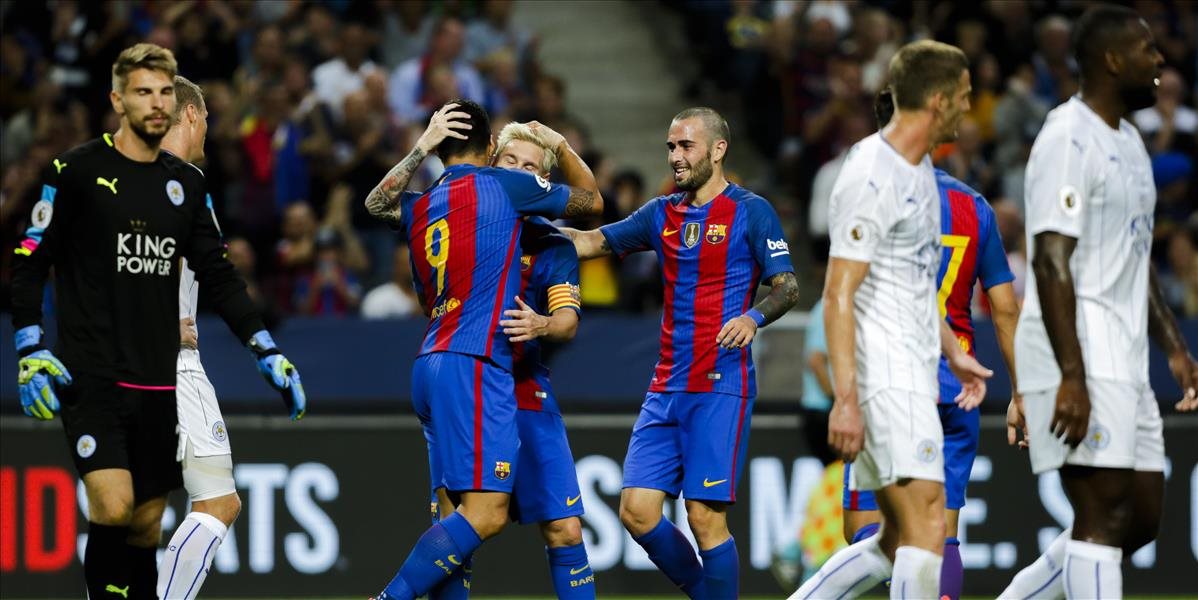 Barcelona zdolala Leicester 4:2 na prípravnom turnaji