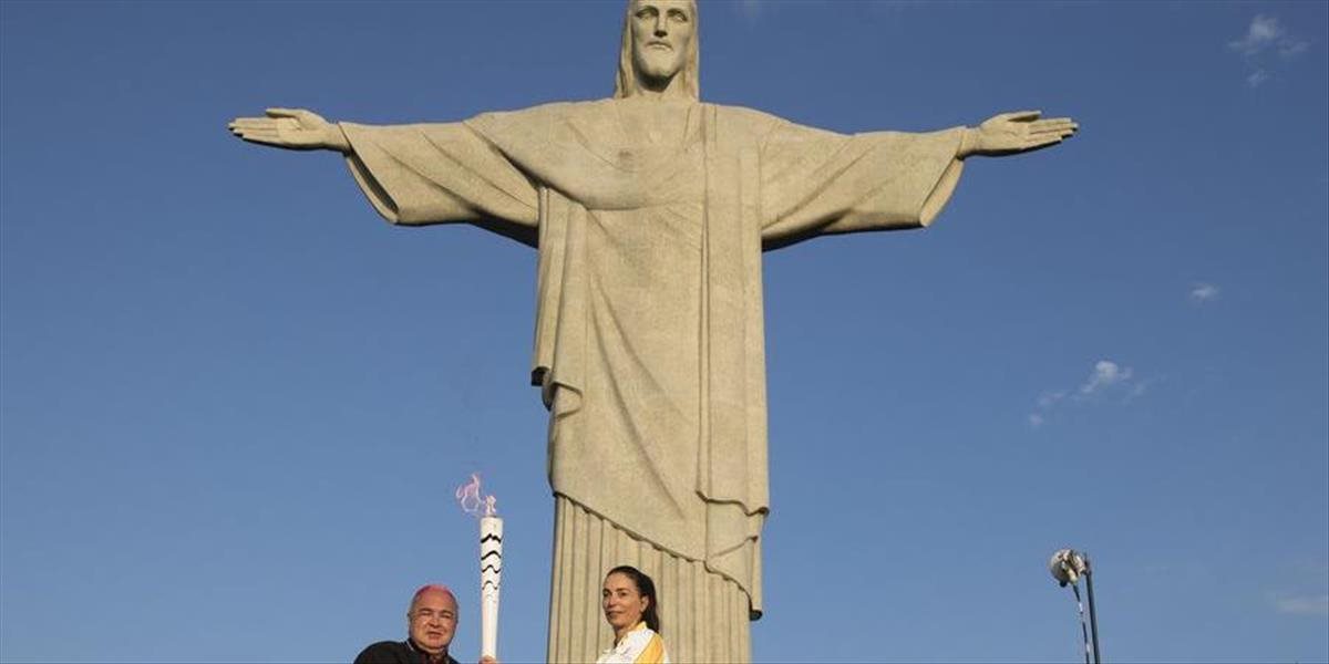 Pochodeň olympiády v Riu bola už pri soche Krista