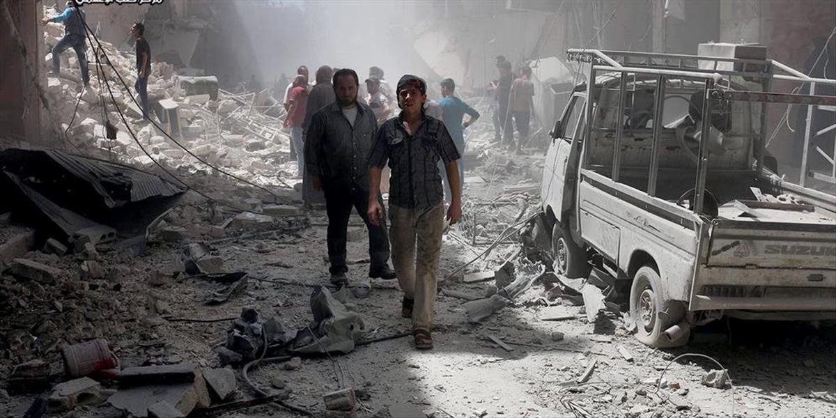 Sýrske vládne sily údajne zabili pri Aleppe vyše 800 militantov