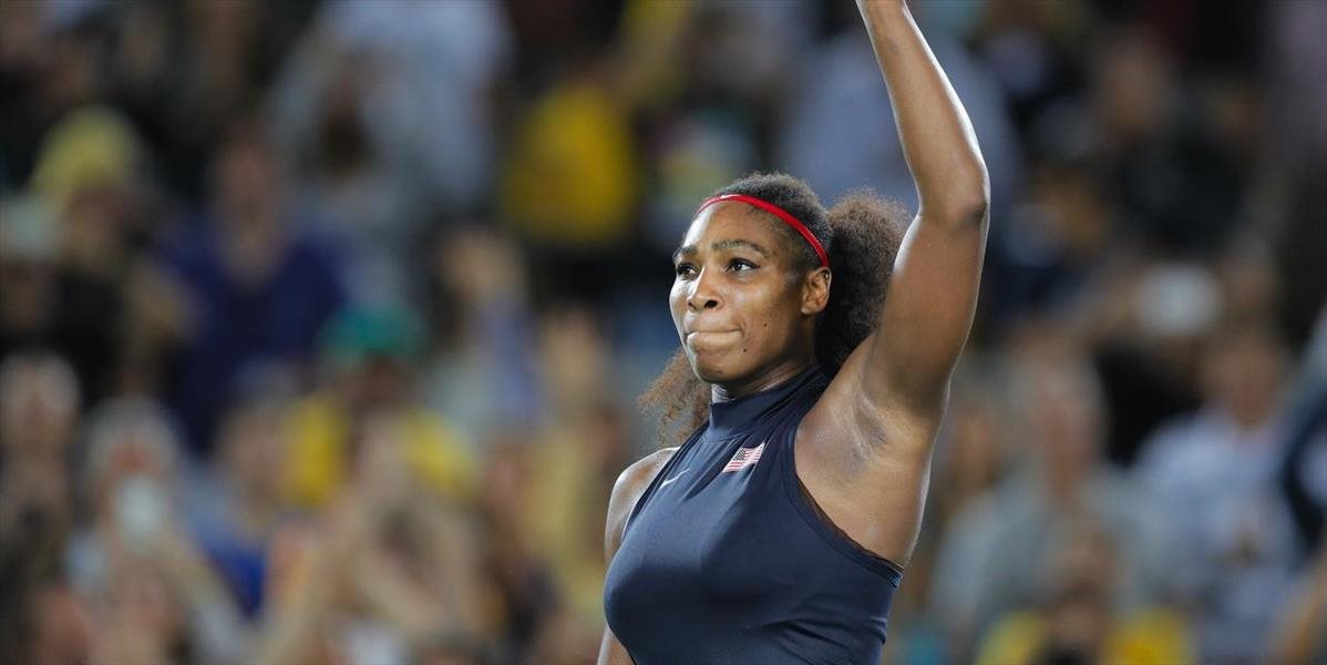Serena Williamsová postúpila v Riu do osemfinále dvojhry