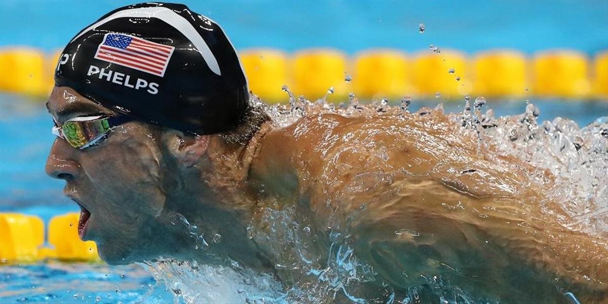 Phelps postúpil z druhého miesta do finále na 200 m motýlik