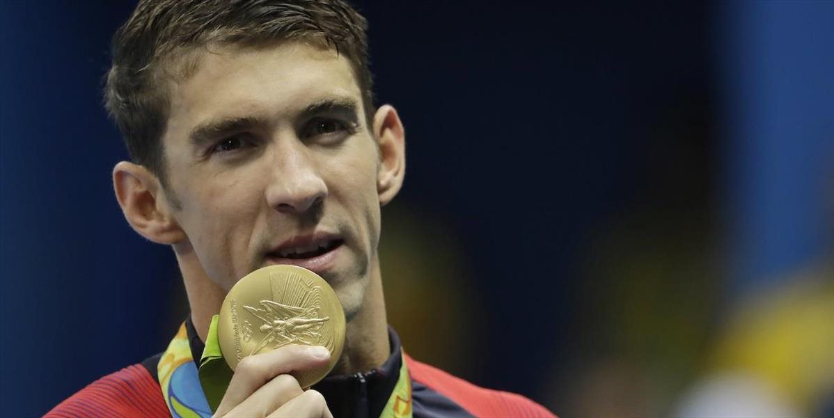 Phelps po zisku 21. zlatej medaily: Dnes mi to vyšlo