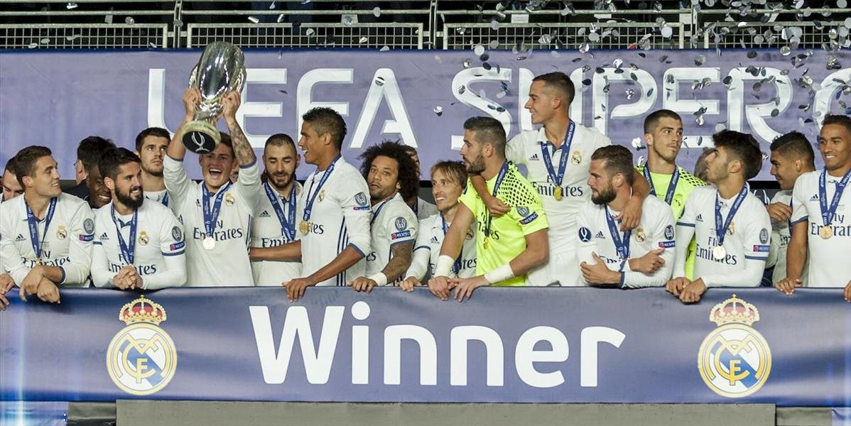 Real Madrid bojoval až do konca, získal Európsky superpohár