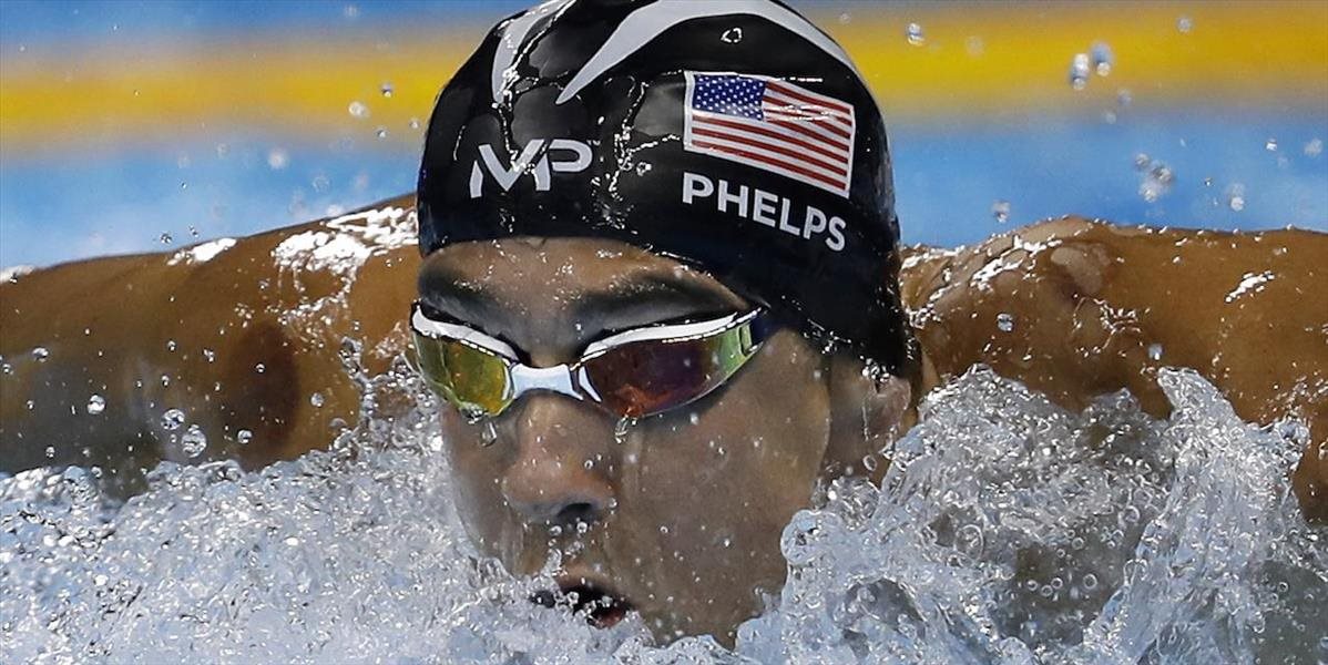 Phelps postúpil z prvého miesta do finále na 200 m pol.pr.