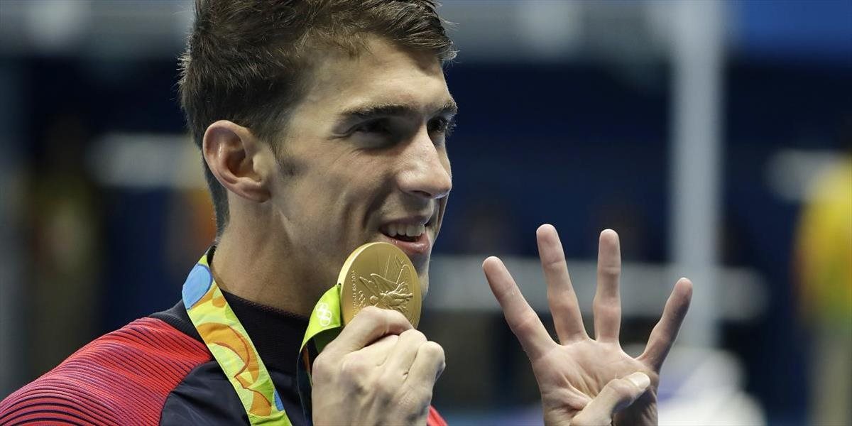 Phelps o štvrtom zlate za sebou: Splnil sa mi sen