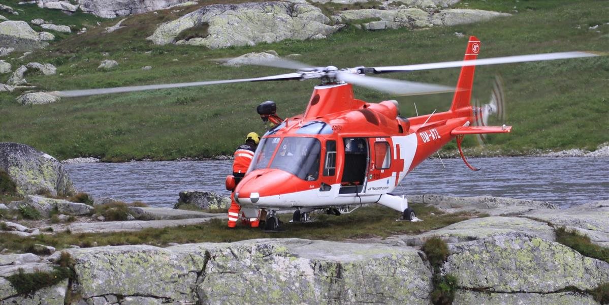 V Malej Fatre spadlo 9-ročné dievča, prišli pre neho leteckí záchranári