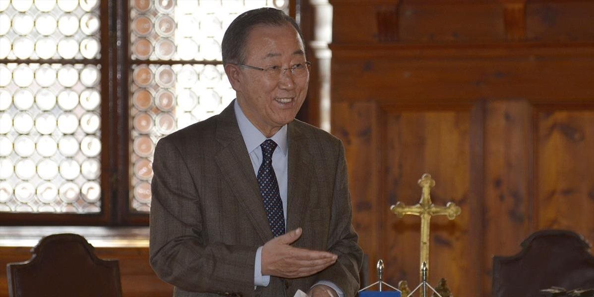 Generálny tajomník OSN Pan Ki-mun si praje za svoju nástupkyňu ženu