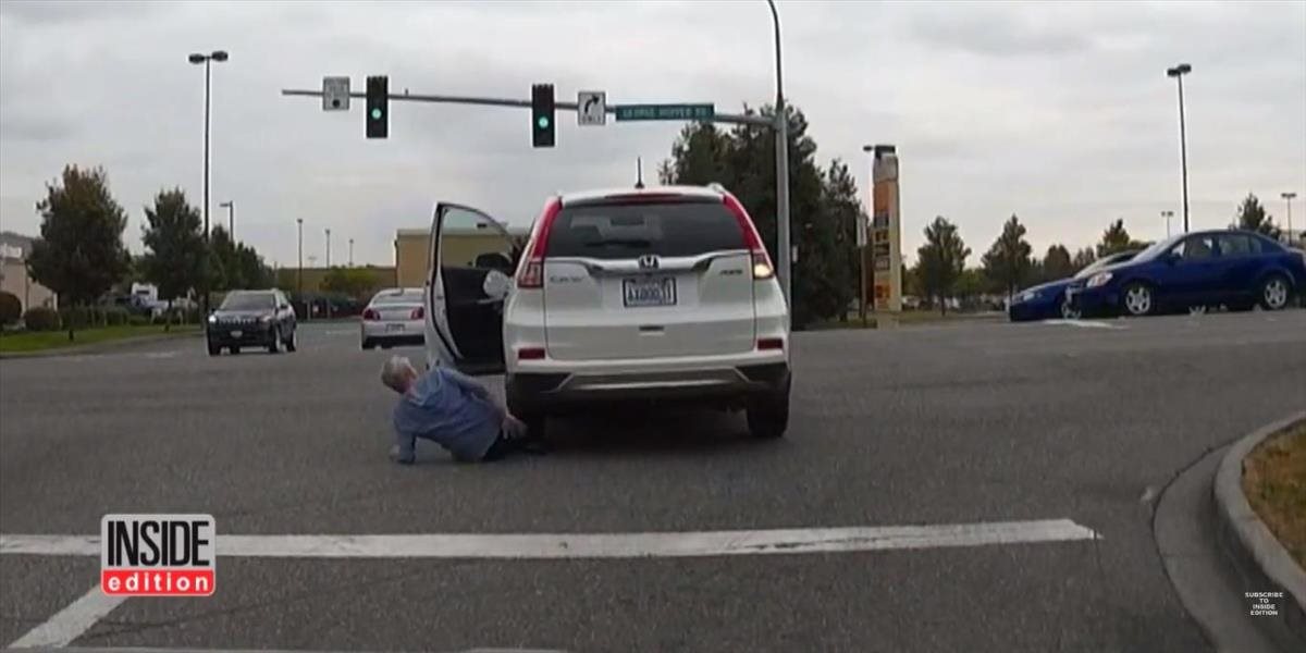 VIDEO Neuveríte vlastným očiam: Ženu prešlo jej vlastné auto
